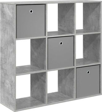 vidaXL Aparador Gris Concreto 102 X 31 X 99,5 Cm Vidaxl