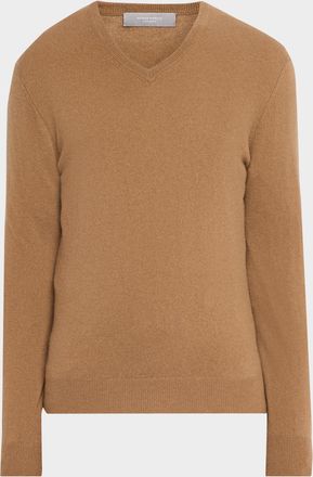 Neiman Marcus Men & apos;s Cashmere V-Neck Sweater