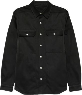 Rick Owens Camicia con taschino - Nero