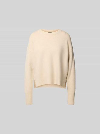 Joseph Joseph Kaschmirpullover mit Rundhalsausschnitt in Offwhite, Gr&ouml;&szlig;e L