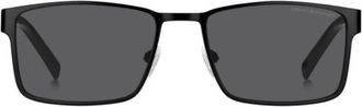 Tommy Hilfiger Grey Rectangular Mens Sunglasses TH 2087/S 0003/IR 57