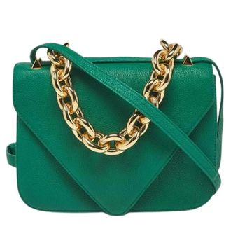 Bottega Veneta Pre-owned Cross Body Bags, female, Green, Size: ONE SIZE Pre-owned Cross Body Bag
