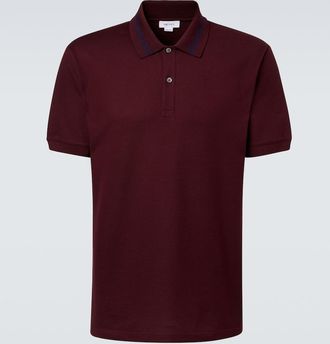 Alexander McQueen Cotton pique polo shirt