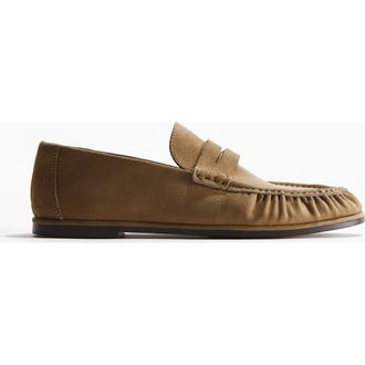 H&M Penny Loafers in Beige at Nordstrom, Size 7.5