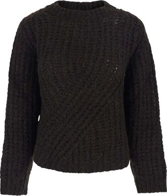 Merci Maglia textured knit Knitwear - women - Fabric - M - Brown