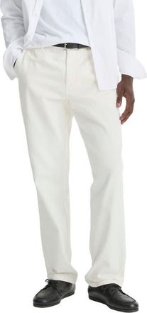 Vince Five-Pocket Cotton Chinos in Off White at Nordstrom, Size 34