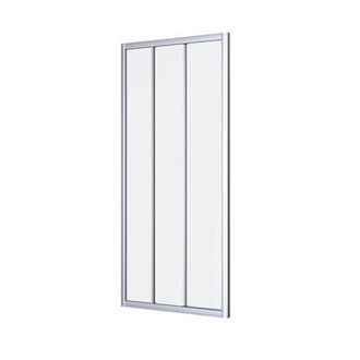 NEMO Start Profi schuifdeur - 86x195cm - inbouwmaat 86-90cm - helder veiligheidsglas 5mm