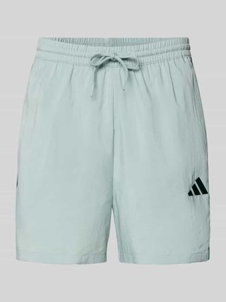 adidas Regular Fit Sport-Shorts mit Kontraststreifen Modell CHELSEA in Mint, Gr&ouml;&szlig;e XXL