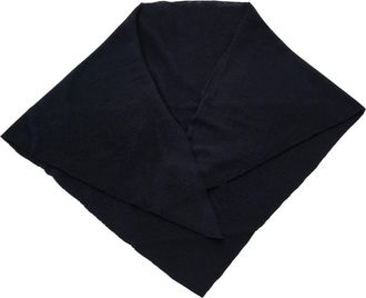 Faliero Sarti Sciarpa in cashmere Triangolare - Dames - Wintersjaals - Zwart - ONE Size - Kasjmier - Accessoires