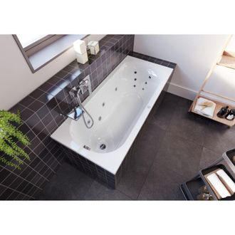 Riho Riho Miami Ba&ntilde;eras Rectangulares, Versi&oacute;n Derecha, Con Sistema De