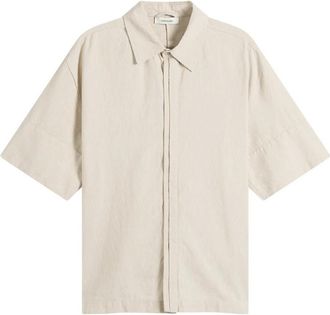 Entire studios Camisa de manga corta - Shirts - Hombre - Beige - XS