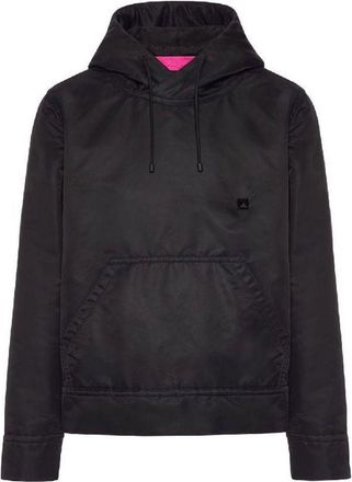 Valentino Black Nylon Shell Mens Jacket