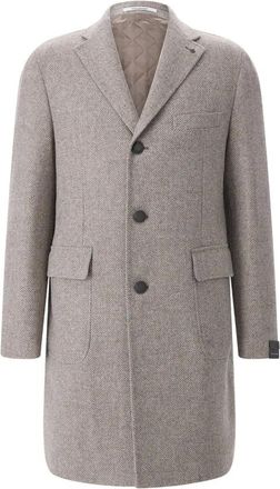 Tagliatore Hombre, Abrigos, Marr&oacute;n, Talla: L