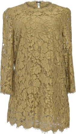 Dolce & Gabbana Corded Lace Tunic, Size It, 40 (Authentic Pre-Loved)