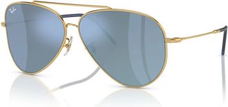 Ray-Ban Aviator Reverse - unisex - Zonnebrillen - Geel - 59 MM - Accessoires