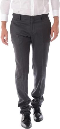 Daniele Alessandrini Jeans - Heren - Nette broeken - Grijs - L - Polyester - Broeken