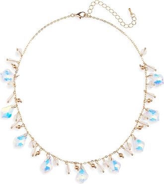 Cara Crystal Shaker Necklace in Clear at Nordstrom Rack