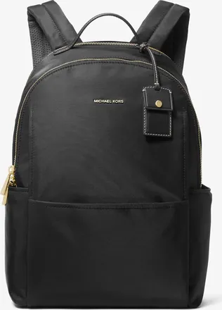 Michael Kors Sable Large Nylon Backpack