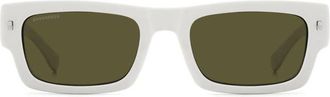 Dsquared2 Sunglasses Icon 0027/S Kb7 Grey/Green Men