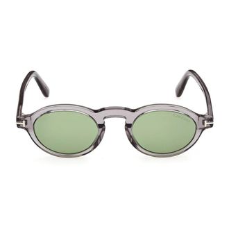 Tom Ford Sunglasses Ft1332 20 N Aristotele Glossy Gray/Green Men
