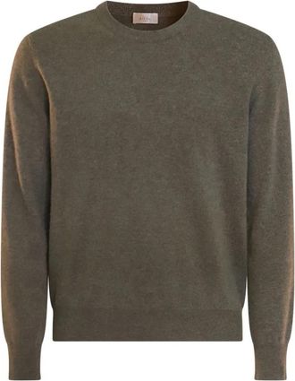 Altea Heren Gebreide Trui Maglia Stijl - Heren - Ronde hals truien - Groen - 3XL - Truien & Vesten