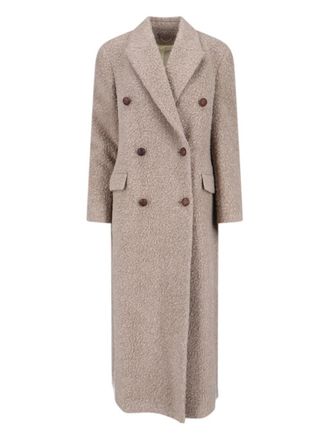 Golden Goose Double-Breasted Coat - Beige