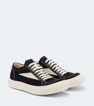 Rick Owens DRKSHDW Vintage denim low-top sneakers