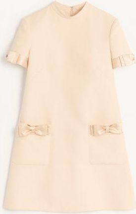 Valentino Abito Corto In Crepe Couture Donna BETULLA 36