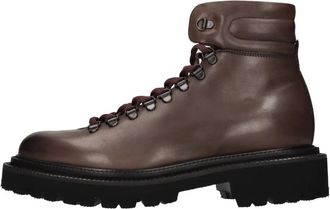 Marechiaro 1962 5932 Leren Enkellaarzen - Heren - Veterlaarzen - Bruin - 40 EU - Leer - Schoenen