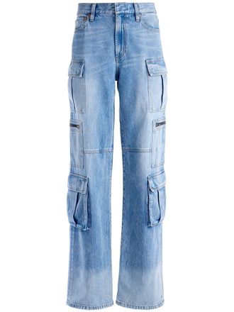 Alice & Olivia Jeans cargo - Blu
