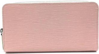 Louis Vuitton Pre-owned Lederen Portemonnee - Dames - Vintage Accessoires - Roze - ONE Size - Leer - Vintage