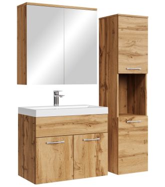 Badplaats Conjunto De Muebles De Ba&ntilde;o Montreal 60 Cm - Roble - Mueble De B