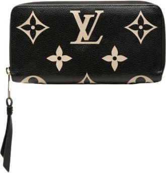 Louis Vuitton Pre-owned Wallets, female, Multicolor, Size: ONE SIZE Pre-owned Monogram Empreinte Zip-Around Wallet