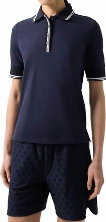 Bogner Elenor Polo In Blue/white/black