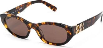 Miu Miu Dames, Accessoires, Bruin, Maat: 53 MM