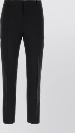 Alexander McQueen gabardine tailored trousers