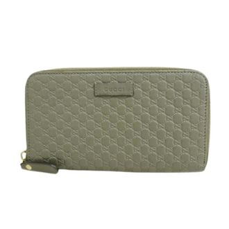 Gucci Vintage Wallets, unisex, Gray, ONE SIZE, Pre-owned Vintage Leather Wallet