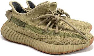 Yeezy by Kanye West x Adidas Boost 350 V2 Sulfur Sneakers Size 40