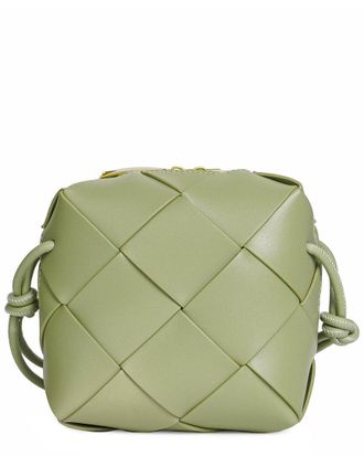 Tiffany & Fred Woven Leather Crossbody