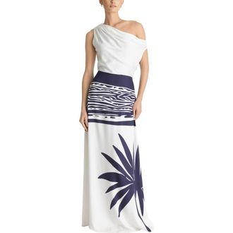 Diarrablu Alba Dress in Maja Navy at Nordstrom, Size Xx-Large