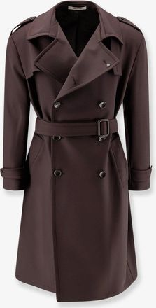 Tagliatore Cappotto Trench in lana vergine Water Repellent - TAGLIATORE - gender_Man