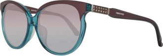 Swarovski Womens SK0081F-5889T SK0081F 16 5889T Sunglasses - Blue - One Size