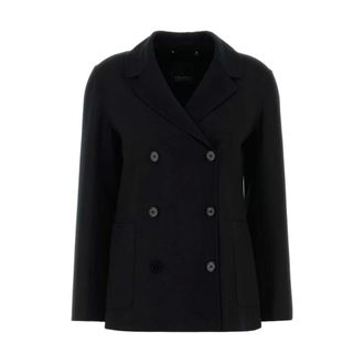 Max Mara Fiore Blazer - female - Max Mara - Blazers - Black - XS - Jackets