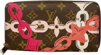 Louis Vuitton Pre-owned Wallets, female, Brown, Size: ONE SIZE Pre-owned Fabric Wallet
