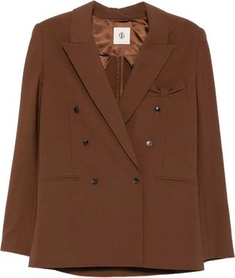 The Garment Blazer con fiocco - Marrone