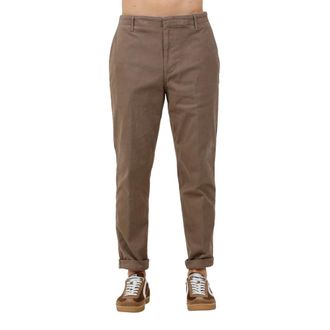 Dondup Broeken, Heren, Beige, W35, Katoen, Zyan Carrot Chinos