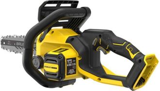 Stanley Fatmax, Sfmccs730b, Motosierra Inal&aacute;mbrica 30cm Brushless, Poda Y Corte De Madera, Sin Bater&iacute;a Ni Cargador, Sistema V20 18v, Segura Y Ergon&oacute;mica, Negr