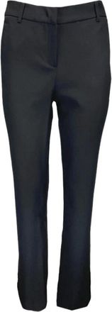 2-Biz Zwarte Chinos - Dames - Chinos - Zwart - XL - Polyester - Broeken