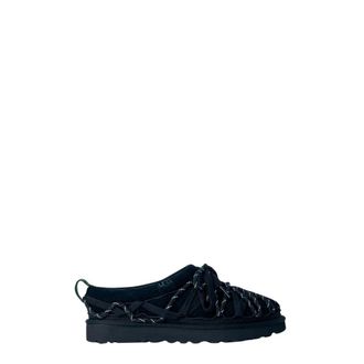 UGG Flats, female, Black, Size: 12 US Tasman Lace Slip Ons