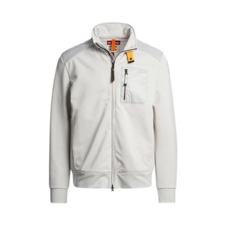 Parajumpers Zip-throughs, male, Blue, Size: 2XL London Hybrid Sweat